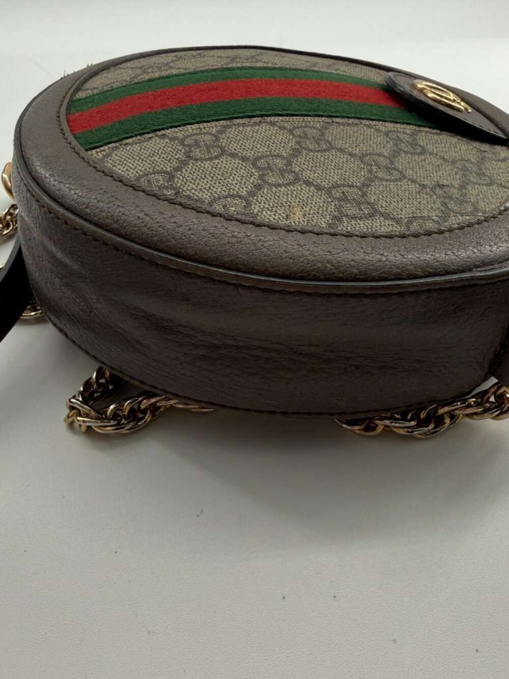 Gucci Ophidia Round Mini Crossbody Bag - Picture 14 of 14